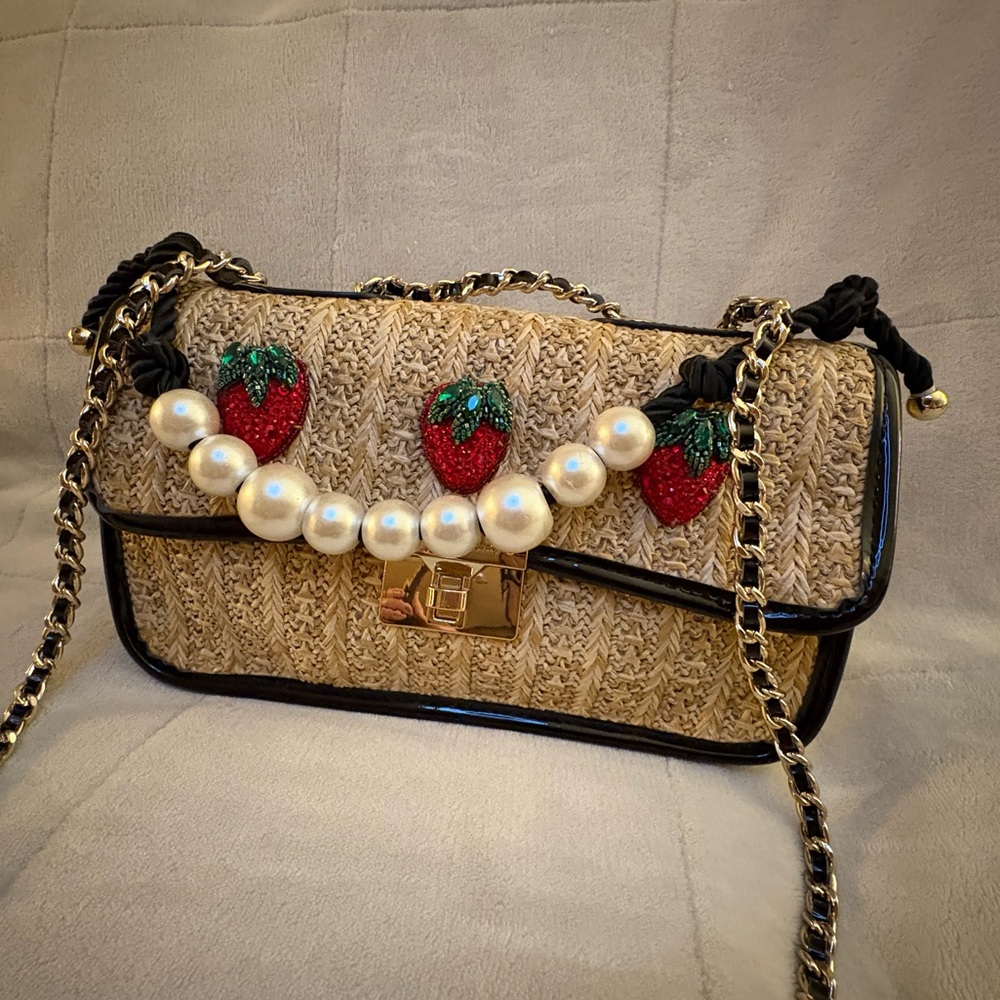 Betsey Johnson Strawberry Field Handbag